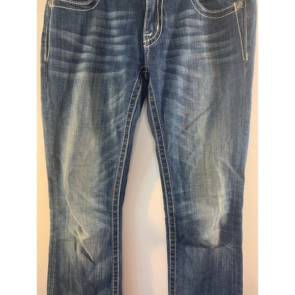 MISS ME Women’s Bling Angel Boot Cut Jeans / Size: 29 - Picture 10 of 14